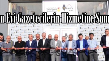 Basın Evi Gazetecilerin Hizmetine Sunuldu.