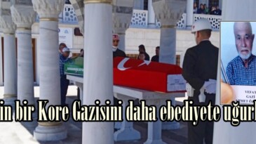 Afşin bir Kore Gazisini daha ebediyete uğurladı.