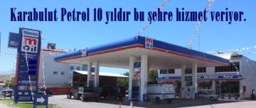 Karabulut Petrol 10 yıldır bu şehre hizmet veriyor.