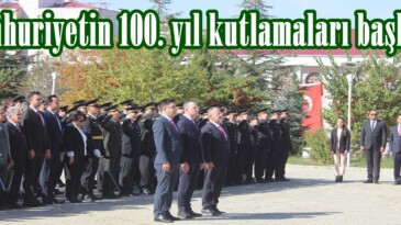 Cumhuriyetin 100. yıl kutlamaları başladı.