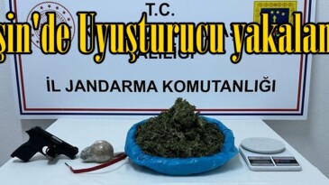 Afşin’de Uyuşturucu yakalandı.