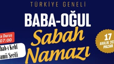 Afşin’de Baba-Oğul Sabah Namazında buluşacak!