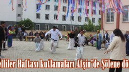 Engelliler Haftası kutlamaları Afşin’de Şölene dönüştü.