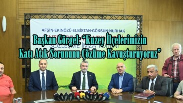 Başkan Görgel: “Kuzey İlçelerimizin Katı Atık Sorununu Çözüme Kavuşturuyoruz”