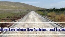Büyükşehir Kuzey İlçelerinde Ulaşım Standardını Artırmak İçin Sahada.