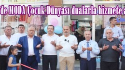 Afşin’de MODA Çocuk Dünyası dualarla hizmete açıldı.