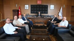 Afşin heyetinin Büyükşehir ziyaretinde Talepler ve beklentiler ele alındı.