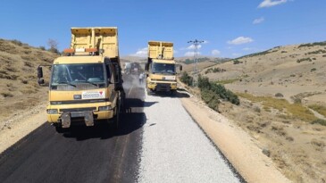 Büyükşehir, Afşin Kırsalında da Ulaşım Atağını Sürdürüyor.