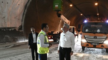 Başkan Görgel, Âşık Mahzuni Şerif Tünellerindeki Çalışmaları İnceledi.