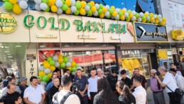Afşin’de GOLD BAKLAVA için açılış töreni düzenlendi.
