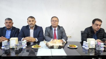 Afşin Belediye Başkanlığı Muhtarlar ile bir araya geldi.