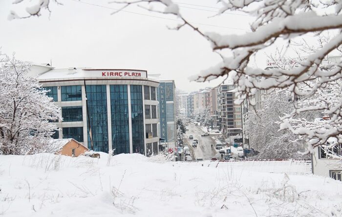 Afşin’in gündemi; Kar!