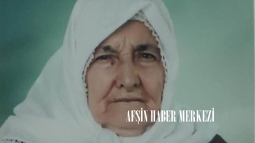 Afşinli Kore Gazisinin eşi vefat etti.
