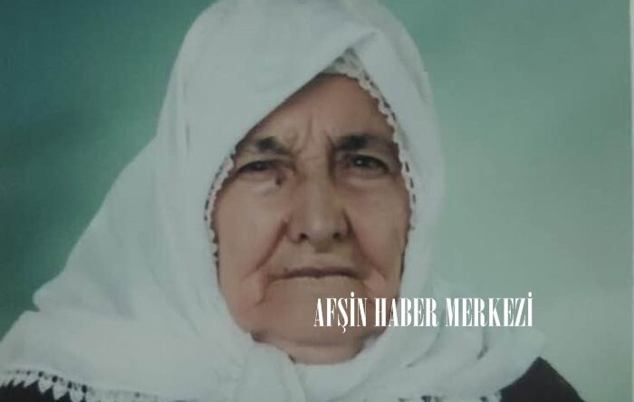 Afşinli Kore Gazisinin eşi vefat etti.