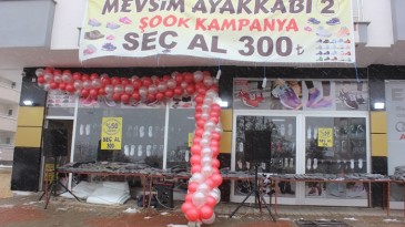 Mevsim Ayakkabı 2. Şubesi Bayram Fırsatlarıyla açıldı.