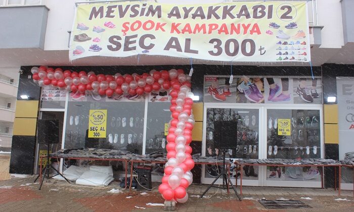 Mevsim Ayakkabı 2. Şubesi Bayram Fırsatlarıyla açıldı.