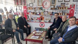 Milli Eğitim Şube Müdürlerinden Haberin Merkezine ziyaret.