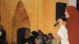 Saliha Erdim Konferansına Afşin’de yoğun ilgi.