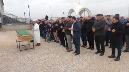 Fidanlık Atlas Camiinde ilk cenaze namazı kılındı.