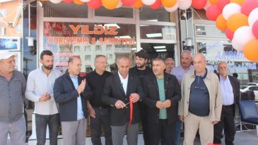 Afşin’de Yıldız Kuruyemiş için açılış töreni düzenlendi.