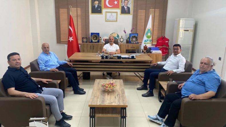 MARAŞFED’DEN AFŞİN BELEDİYE BAŞKANI KORAY KIRAÇ’A ZİYARET.