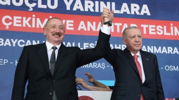 Cumhurbaşkanı Erdoğan ve Aliyev’in Katılımıyla 250 Bininci Konutun Kuraları Çekildi.