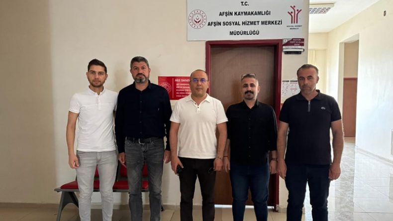 Afşin’de Şehit Aileleri ve Gaziler Bayram öncesi unutulmadı.