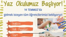 Karaoğlan Koleji Yaz Okulu başlıyor.