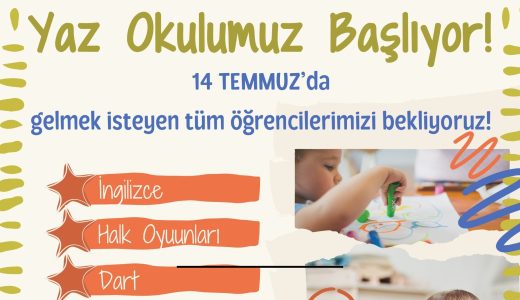 Karaoğlan Koleji Yaz Okulu başlıyor.