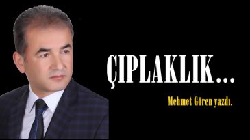 ÇIPLAKLIK…