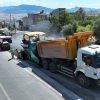 Büyükşehir, Büğlek Caddesine Bağlanan Yolda Yenileme Çalışmasını Sürdürüyor.