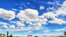 Çobanbeyli Mahallesinde Bulutların Dansı görüntülendi.