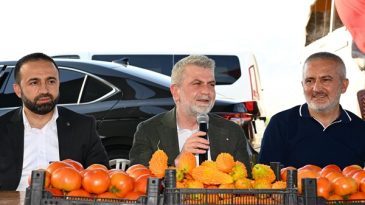 Topraktan Sofraya Bereket Zincirine Başkan Görgel’den Destek.