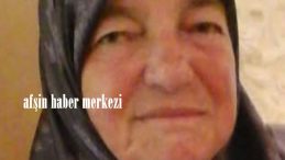 HABİBE DEMİRCİ VEFAT ETTİ.