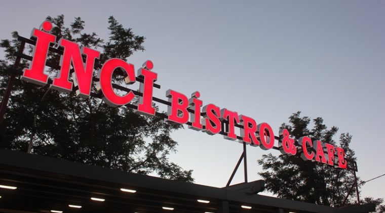 İNCİ Bistro & Cafe hizmet vermeye başladı.