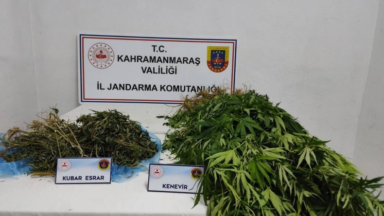 Jandarma,Afşin’de Uyuşturucuya geçit vermiyor.