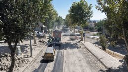 KASKİ Sahada; Altyapısı Tamamlanan Yollarda Kaplamalar Sürüyor.