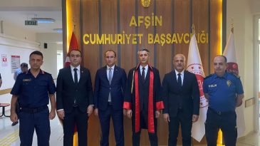 Afşin’de ilk kez düzenlenen Adli Yıl Açılış Programı büyük ilgi!