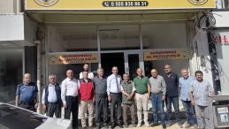 Kaymakam Muammer Sarıdoğan, Arıcılar Birliği üyeleri ile Kahvaltı da buluştu.