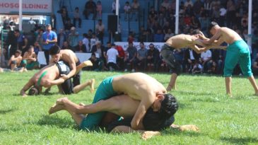 47. Afşin Eshab-ı Kehf Kültür ve Karakucak Güreş Festivali coşkuyla yapıldı.