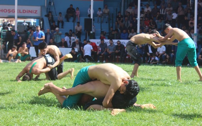 47. Afşin Eshab-ı Kehf Kültür ve Karakucak Güreş Festivali coşkuyla yapıldı.