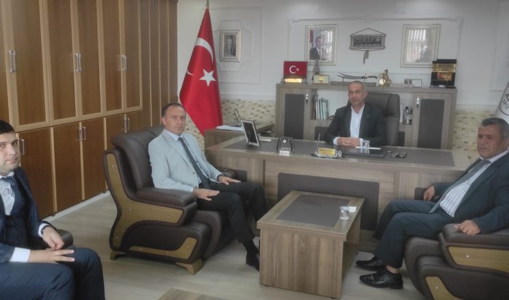 Afşin SGK Müdürü Kılınç, Oda ve İşletmeleri ziyaret ederek Sosyal Güvenliğin Önemini anlattı.
