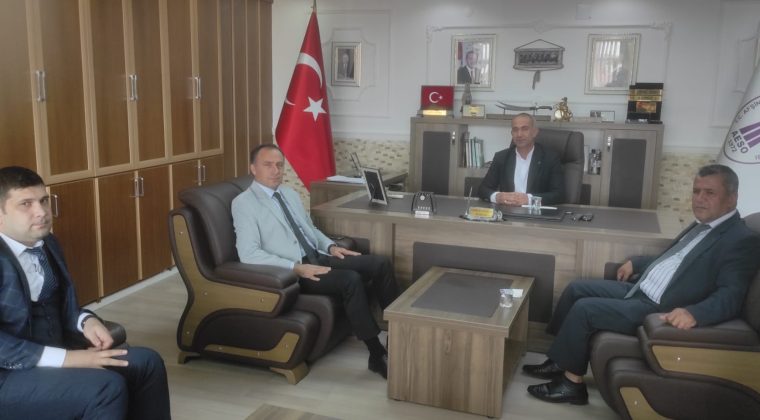 Afşin SGK Müdürü Kılınç, Oda ve İşletmeleri ziyaret ederek Sosyal Güvenliğin Önemini anlattı.