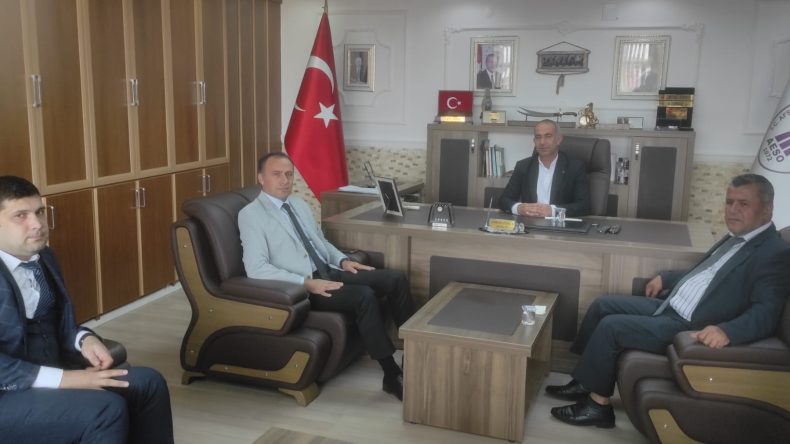 Afşin SGK Müdürü Kılınç, Oda ve İşletmeleri ziyaret ederek Sosyal Güvenliğin Önemini anlattı.