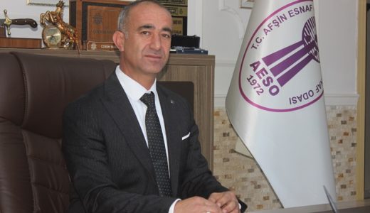 Emrah Gümüş, Afşin Esnaf ve Sanatkarlar Odası Başkanlığına yeniden adaylığını açıkladı.