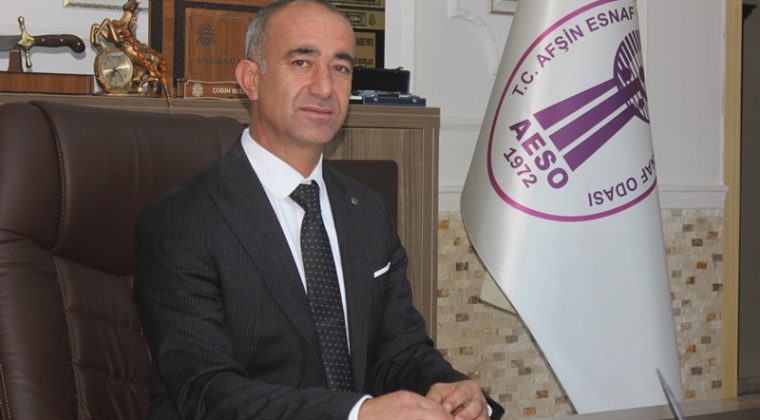 Emrah Gümüş, Afşin Esnaf ve Sanatkarlar Odası Başkanlığına yeniden adaylığını açıkladı.