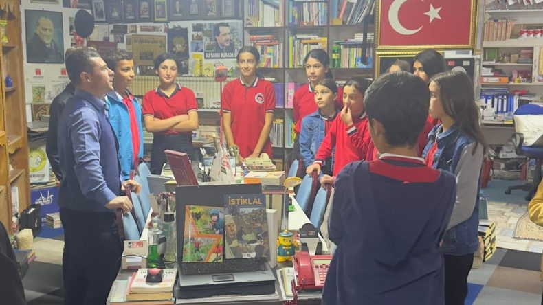 Haberin Merkezi, Büyüktatlı Şehit Ali Bektaş Bayır Ortaokulu öğrencilerini ağırladı.