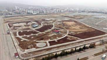 Afşin’e Yeni Nefes; Millet Bahçesi Baştan Sona Yenileniyor.