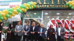 Afşin’de Altın Eşarp ve Tesettür firması için açılış töreni düzenlendi.