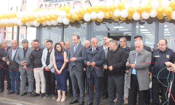 TATLI PARK Afşim Satış Noktası için açılış töreni düzenlendi.